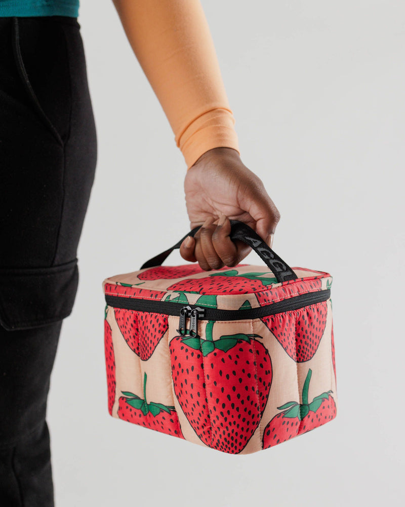 BAGGU Wholesale  Puffy Lunch Bag - Strawberry