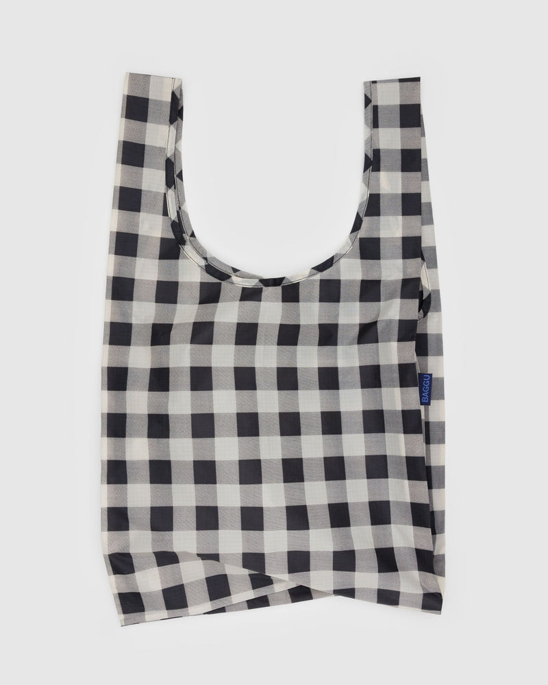 BAGGU Wholesale  Standard Baggu - Black & White Big Check