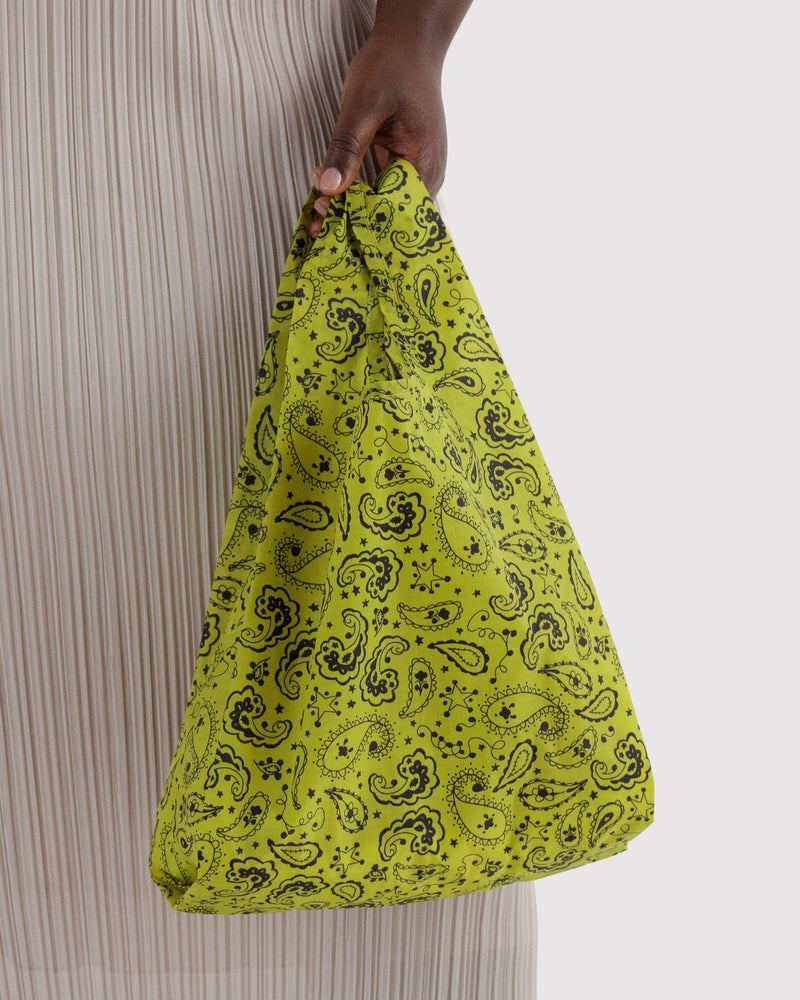 BAGGU Wholesale  Baby Baggu - Chartreuse Paisley