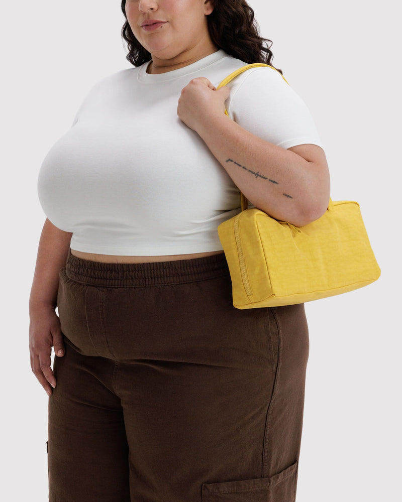 BAGGU Wholesale  Nylon Bowler Bag - Sunflower
