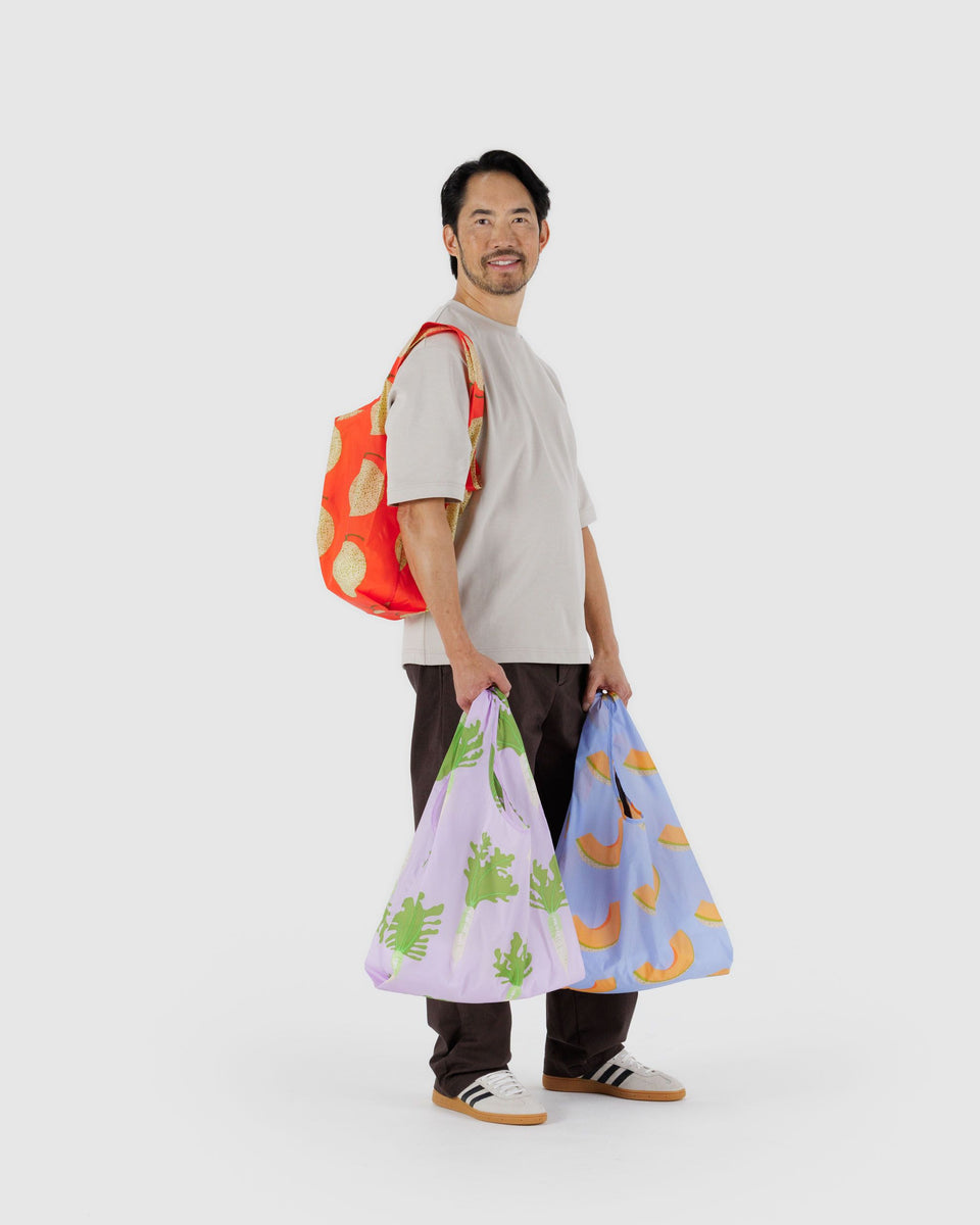 BAGGU Wholesale Reusable Bags Standard Baggu Set of 3 - Japanese Produce