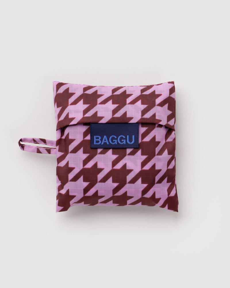 BAGGU Wholesale  Baby Baggu - Pink Houndstooth