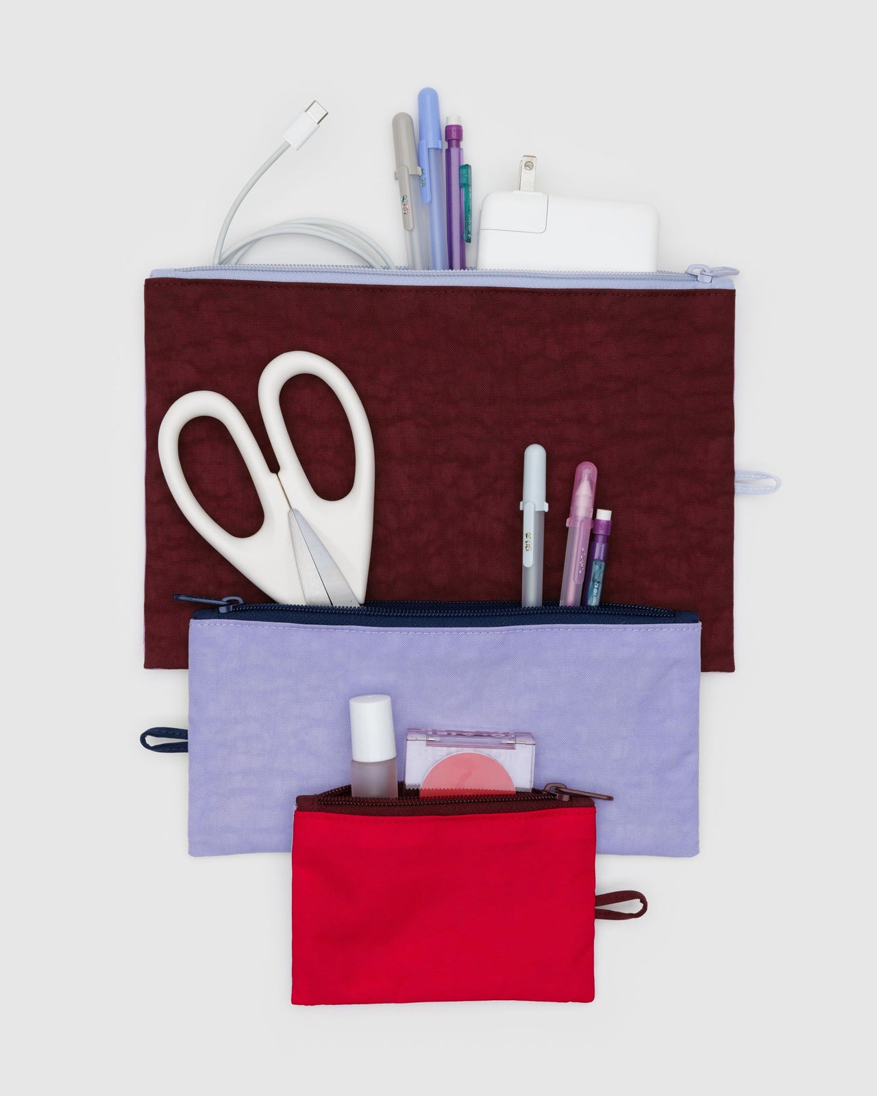 Flat Pouch Set - Kaleidoscope Mix
