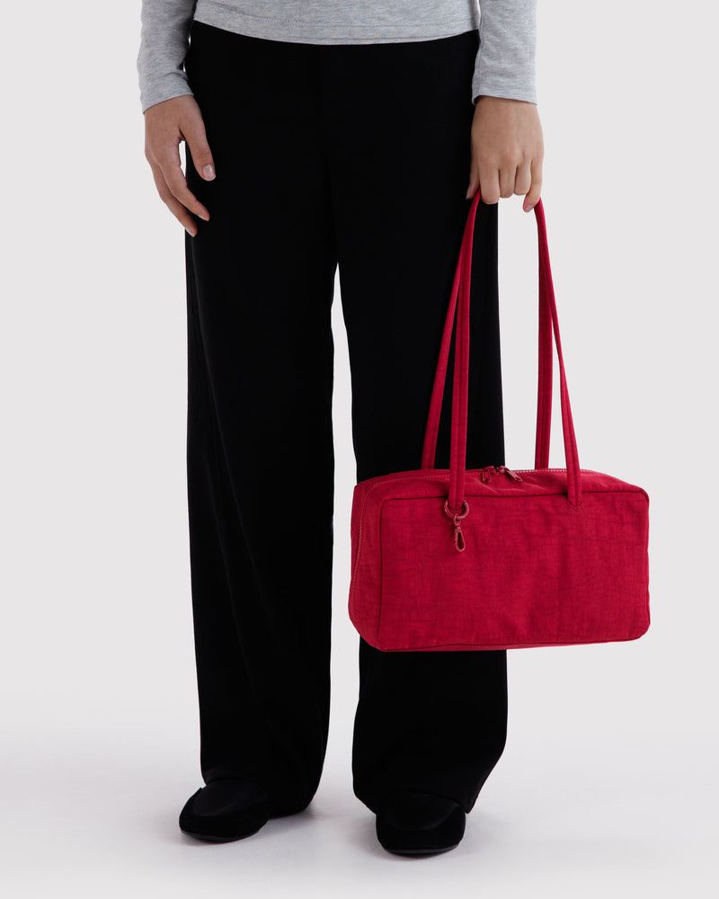 BAGGU Wholesale  Nylon Bowler Bag - Cherry