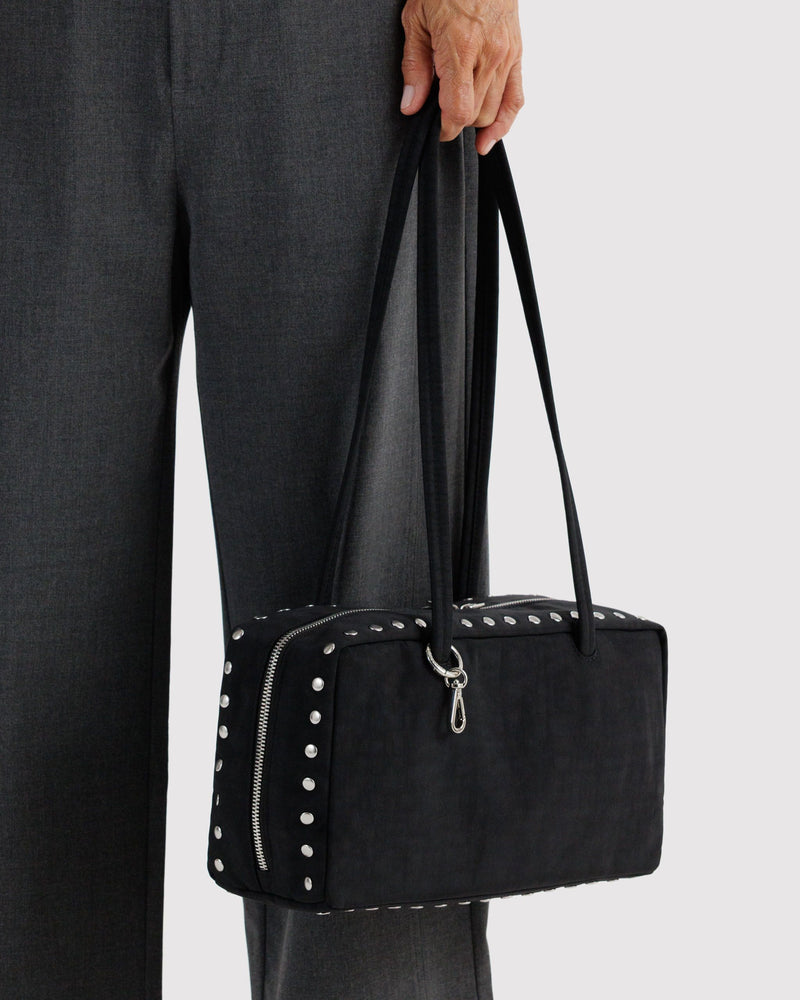 BAGGU Wholesale  Nylon Bowler Bag - Studs
