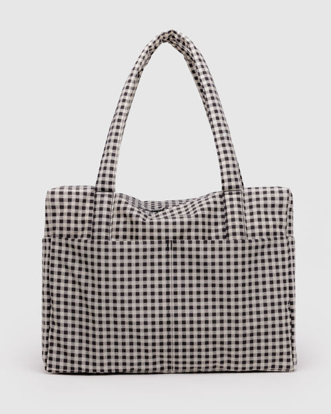 BAGGU Wholesale Cloud Bags Cloud Bag - Black & White Gingham