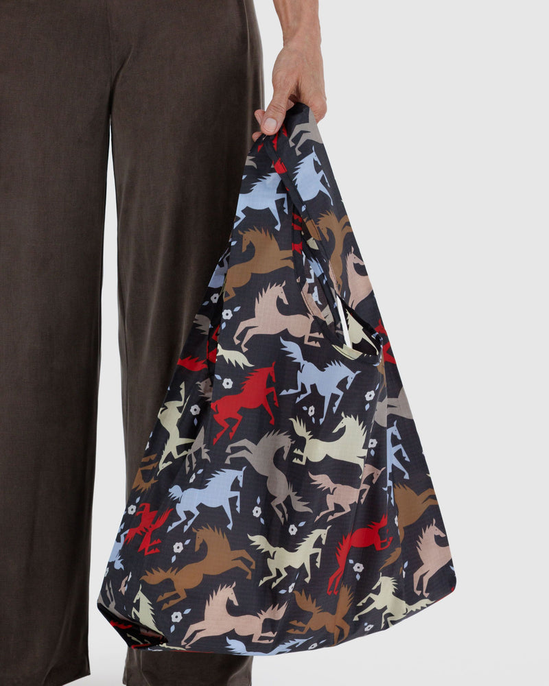 BAGGU Wholesale Reusable Bags Standard Baggu - Horse Cut-Outs