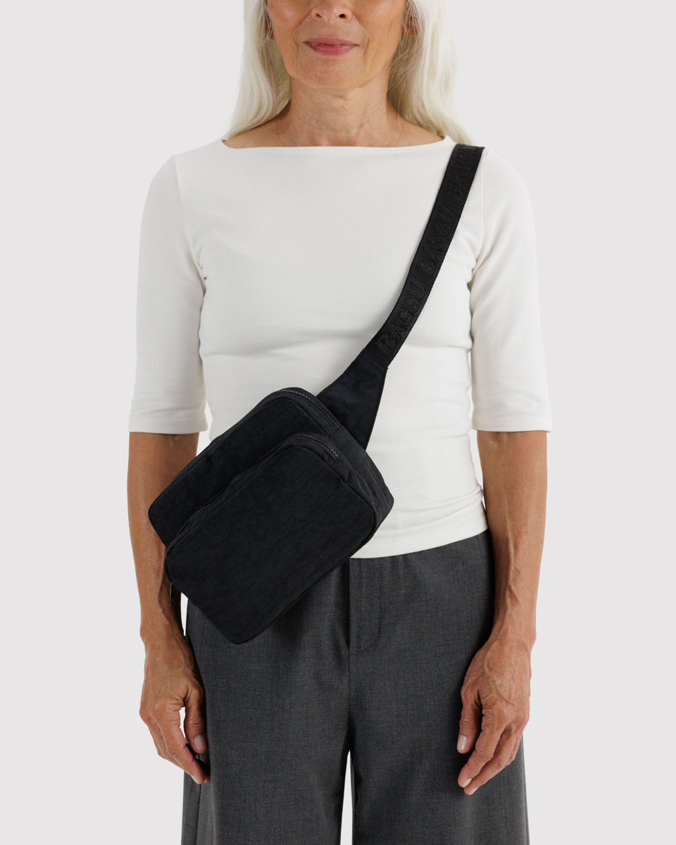 BAGGU Wholesale Cross Body Fanny Pack - Black
