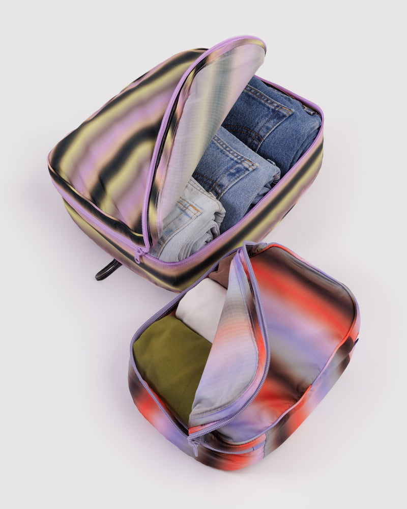 BAGGU Wholesale  Packing Cube Set - Gradient Stripes