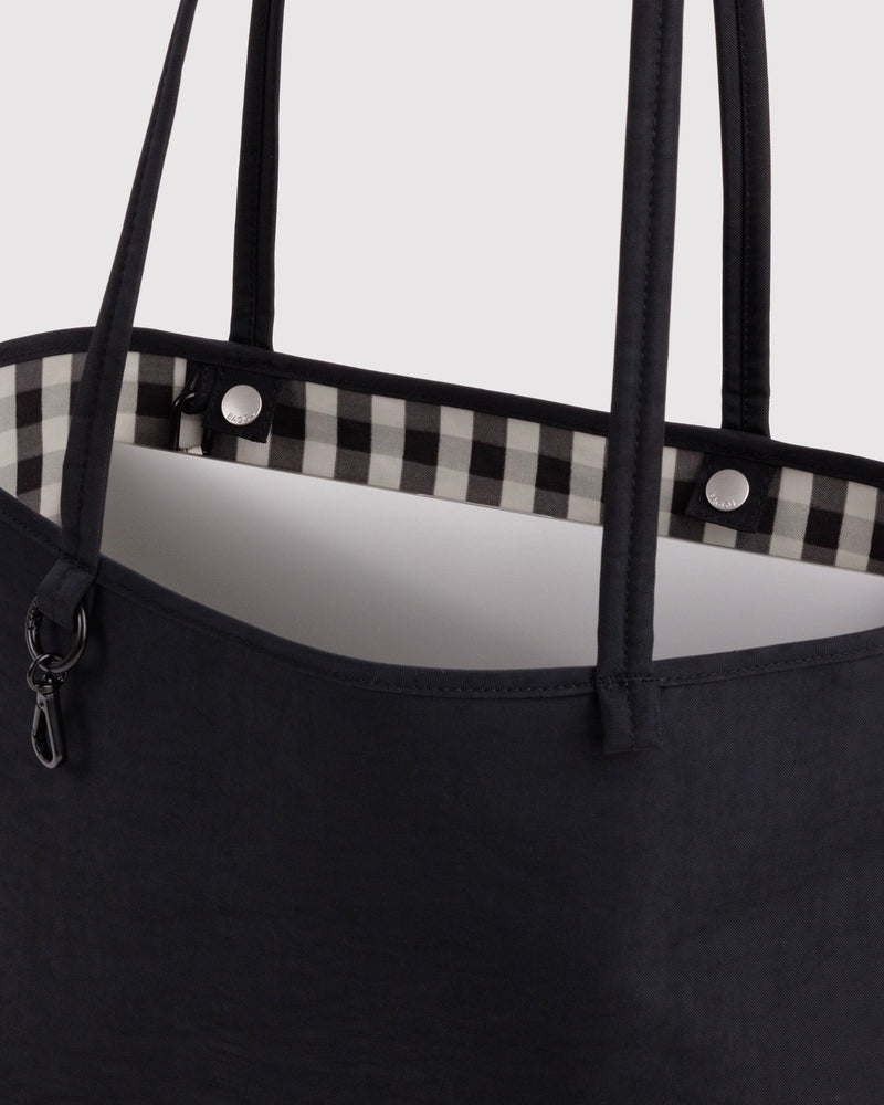 BAGGU Wholesale  Medium Nylon Reversible Tote - Black Mix