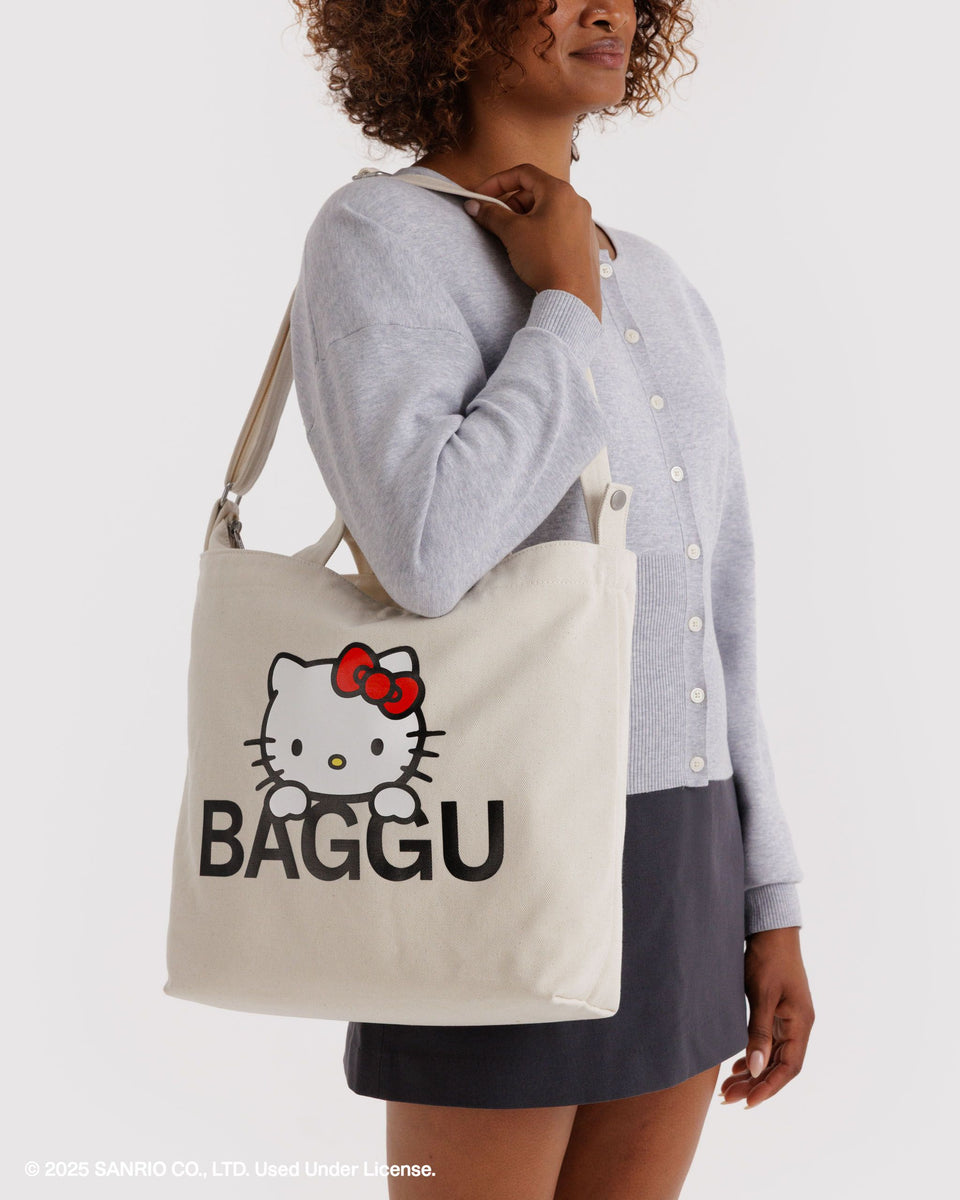 BAGGU Wholesale HO17Lookbook - Duck Bag Horizontal Zip Duck Bag - Hello Kitty