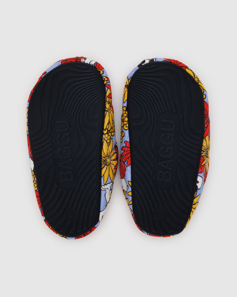BAGGU Wholesale  Puffy Slippers - Floral Snoopy
