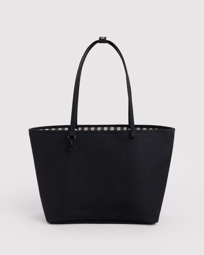BAGGU Wholesale  Large Nylon Reversible Tote - Black Mix