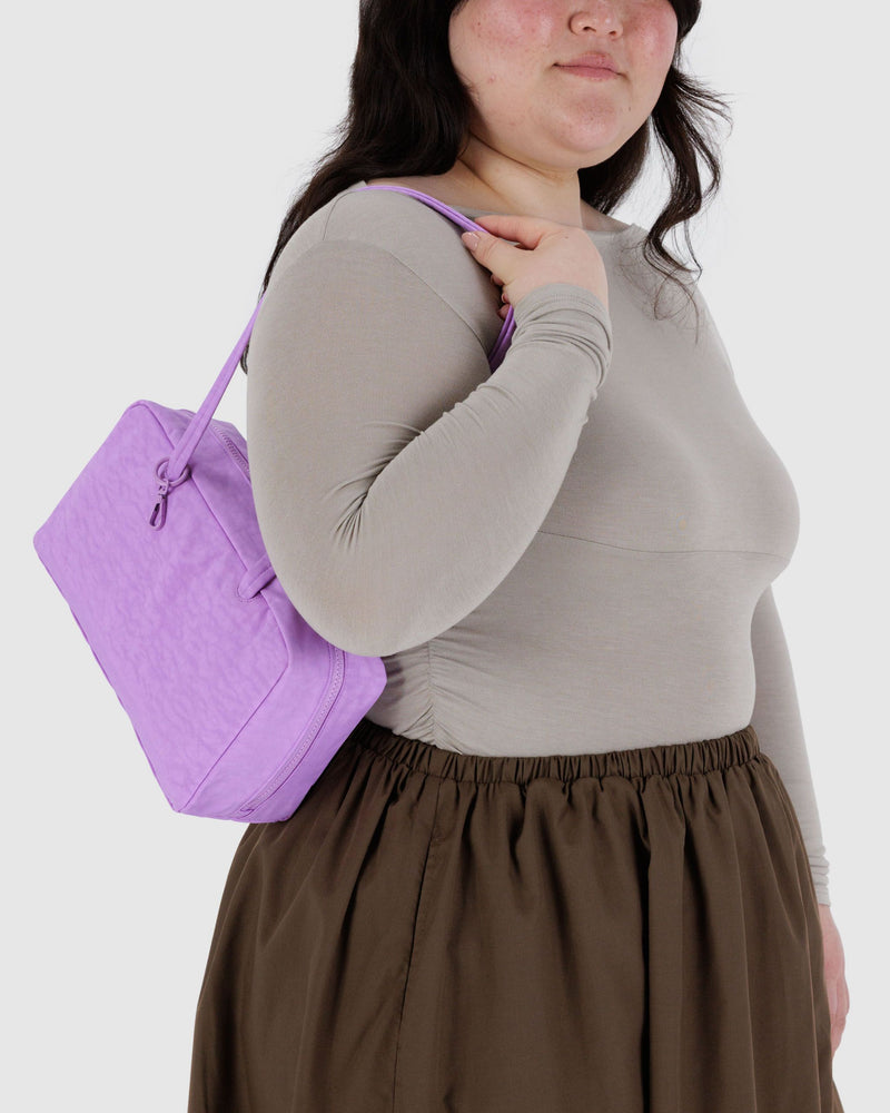 BAGGU Wholesale  Nylon Bowler Bag - Rose