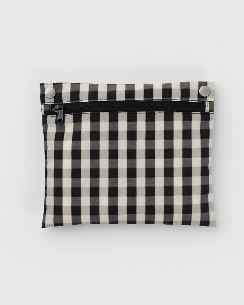 BAGGU Wholesale  Cloud Bag - Black and Cream Gingham