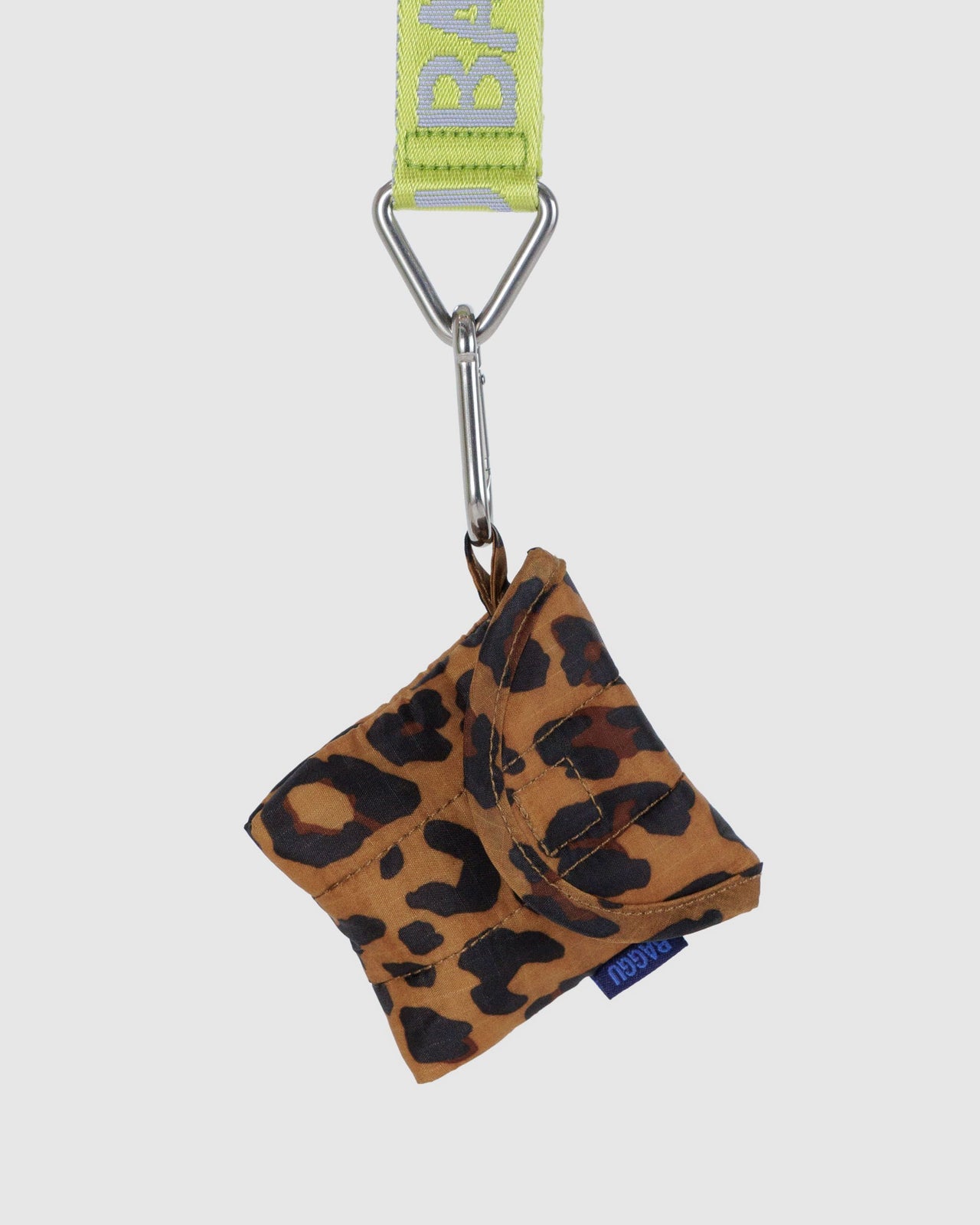 Puffy Earbuds Case - Leopard