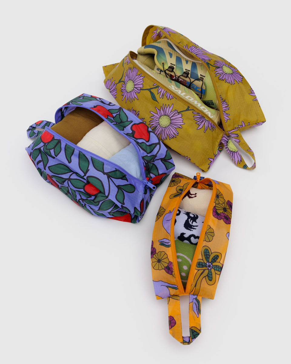 BAGGU Wholesale Travel 3D Zip Set - Night Orchard