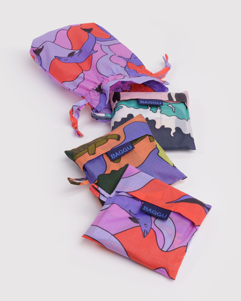 BAGGU Wholesale  Standard Baggu Set of 3 - Vacation Animals