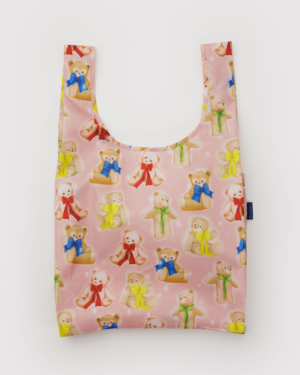 BAGGU Wholesale Recycled Ripstop Nylon Standard Baggu - Teddy Bears