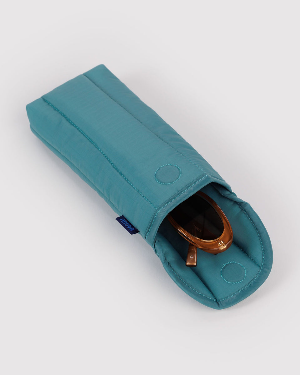 BAGGU Wholesale Shop All Puffy Glasses Sleeve - Peacock