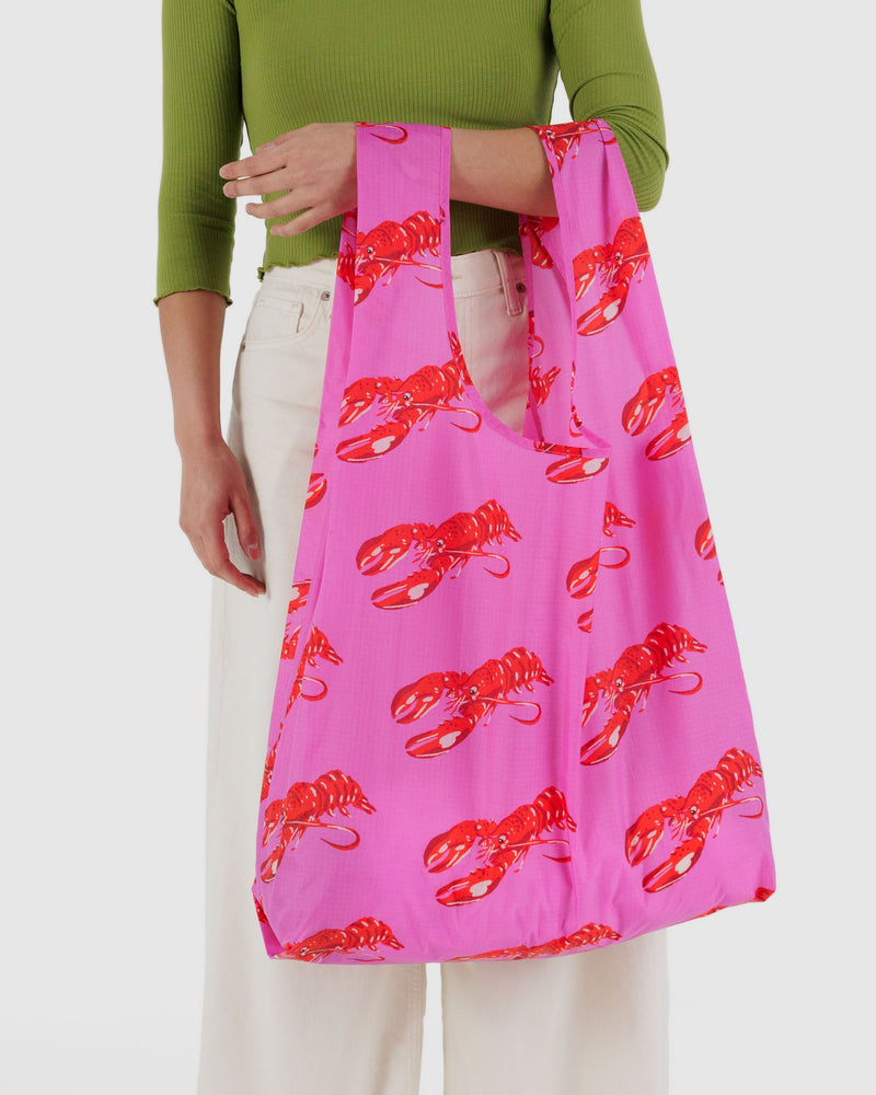BAGGU Wholesale Shop All Big Baggu - Pink Lobster