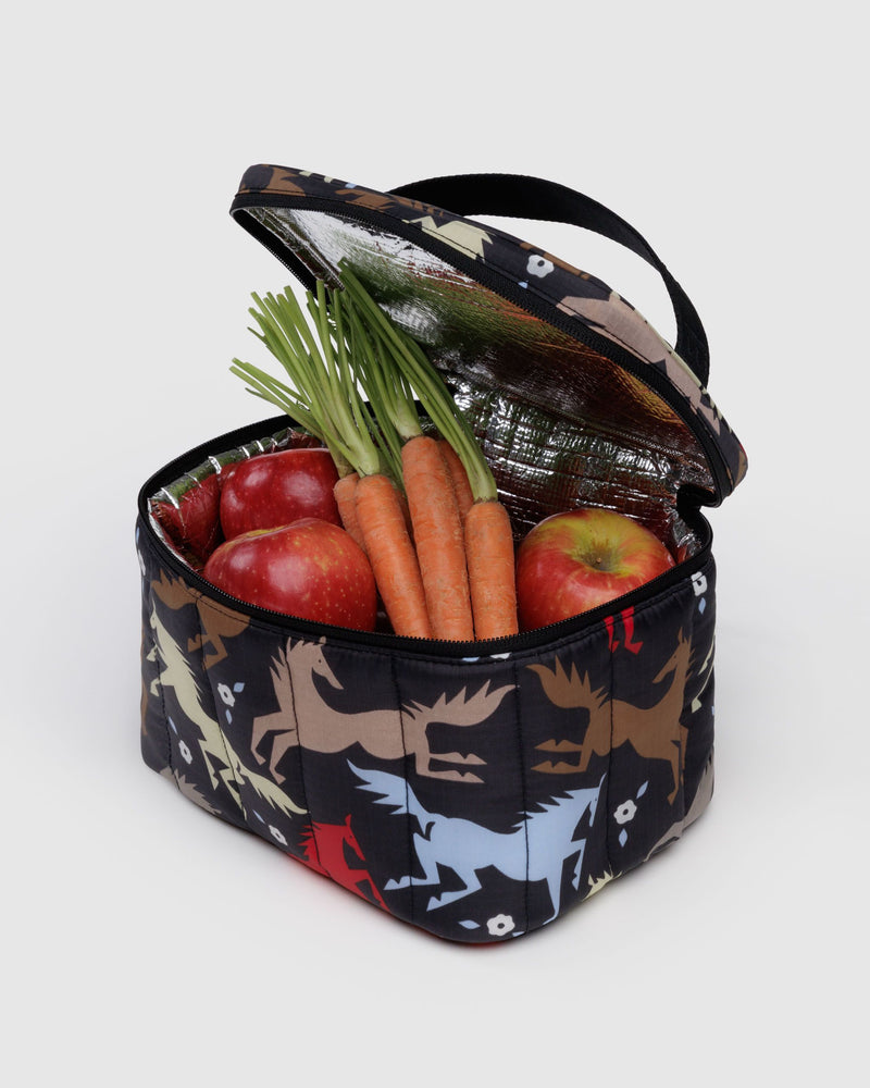 BAGGU Wholesale  Puffy Lunch Bag - Horse Cut-Outs