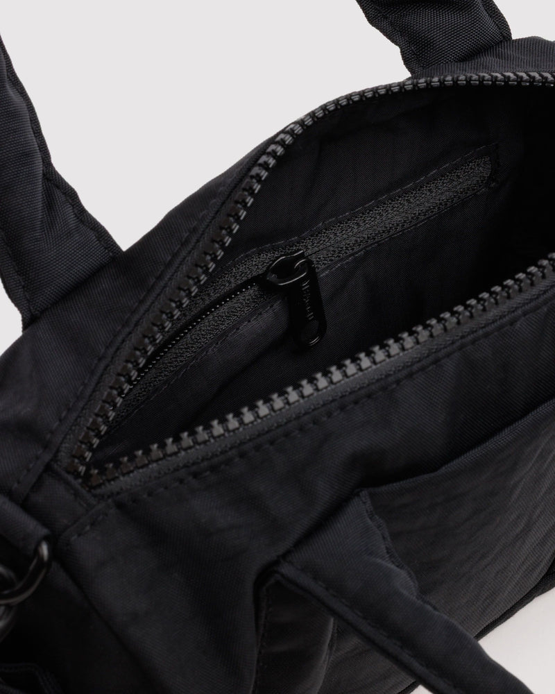 BAGGU Wholesale  Small Nylon Duffle Bag - Black