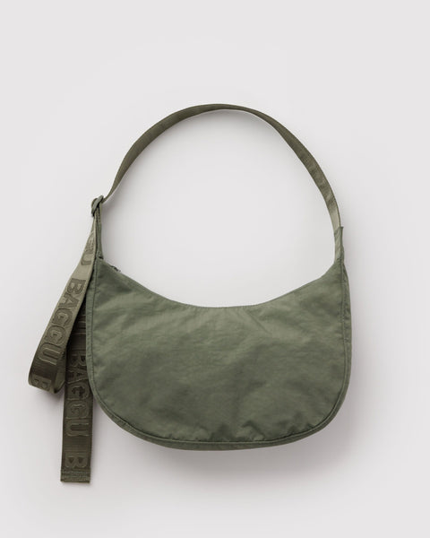 BAGGU Wholesale Shop All Medium Nylon Crescent Bag - Caper