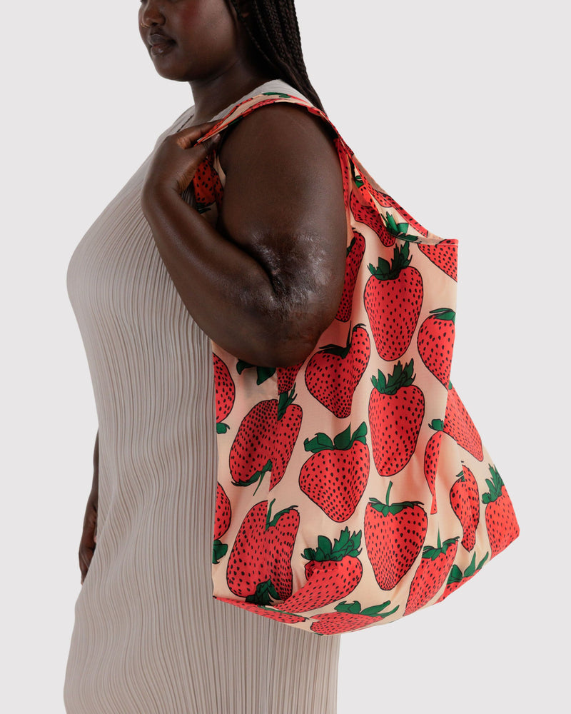 BAGGU Wholesale Reusable Bags Big Baggu - Strawberry