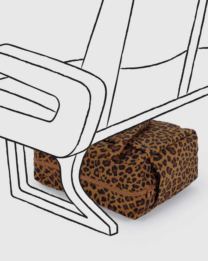 BAGGU Wholesale  Small Cloud Carry-On - Leopard