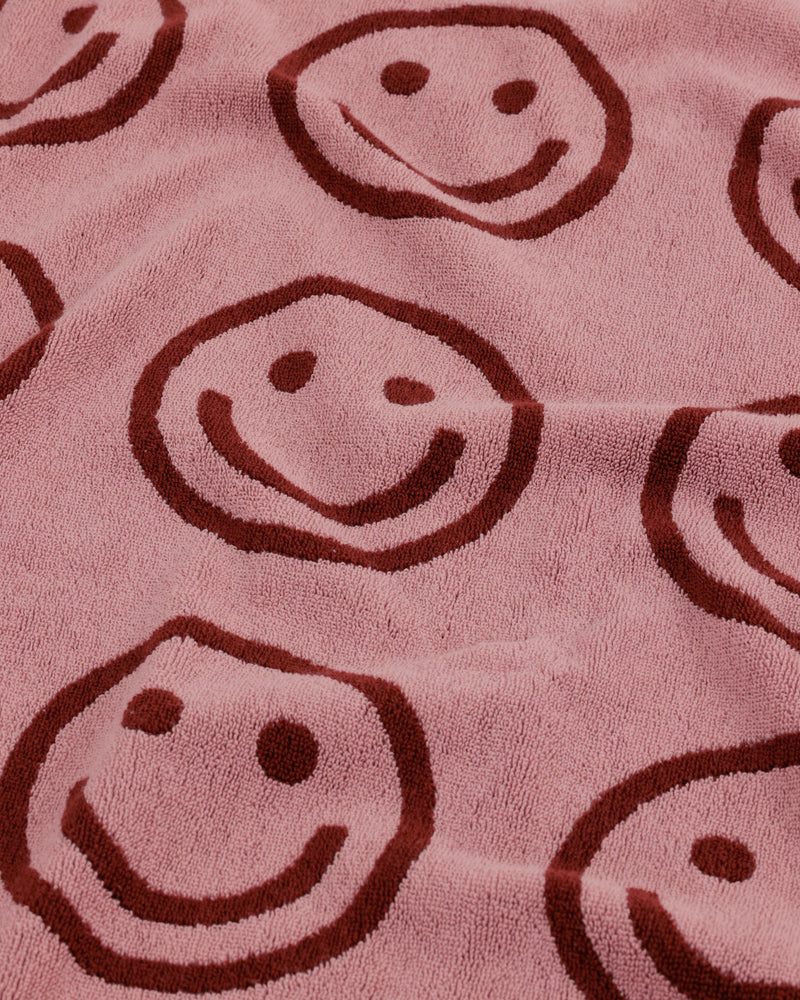 BAGGU Wholesale  Bath Towel - Blush Happy