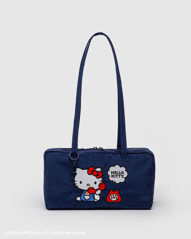 BAGGU Wholesale  Nylon Bowler Bag - Embroidered Hello Kitty Phone