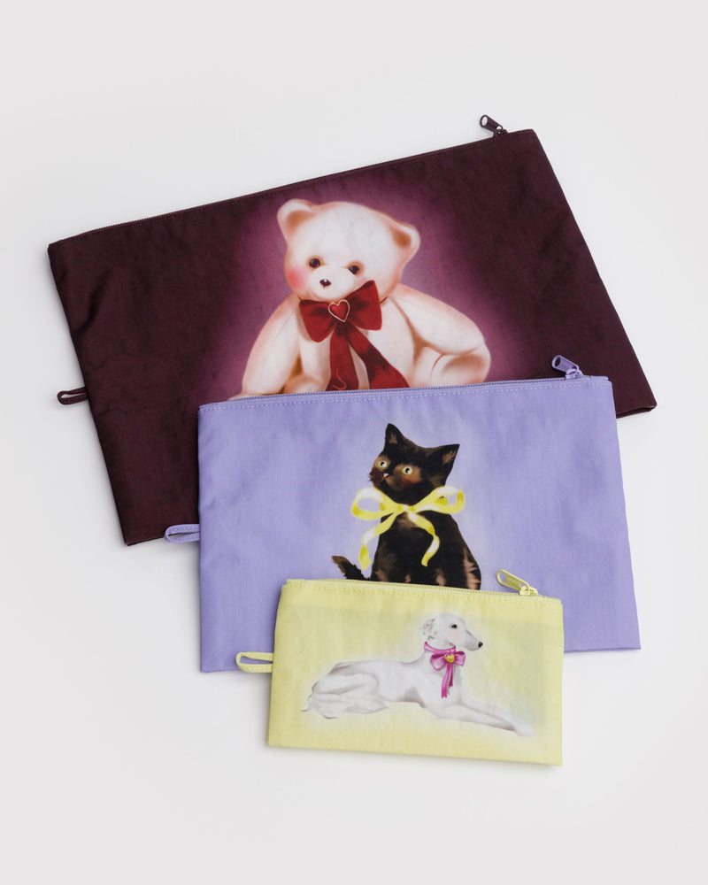 BAGGU Wholesale Travel Go Pouch Set - Fancy Animals