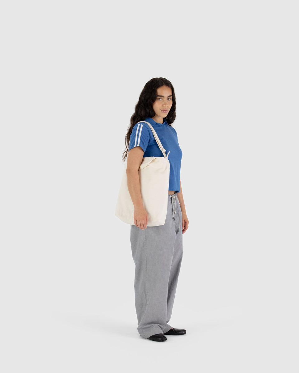 BAGGU Wholesale HO17Lookbook - Duck Bag Zip Duck Bag - Natural Canvas