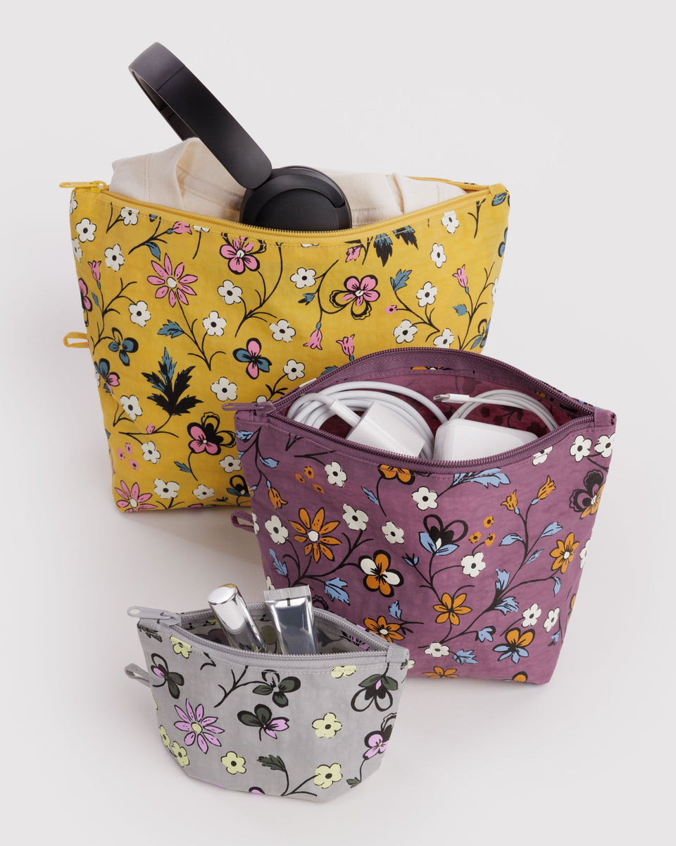 BAGGU Wholesale Shop All Go Pouch Set - Wildwood Mix