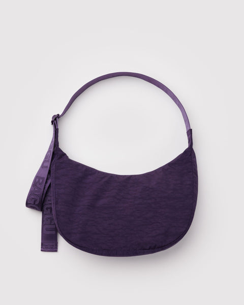 BAGGU Wholesale Shop All Medium Nylon Crescent Bag - Fig