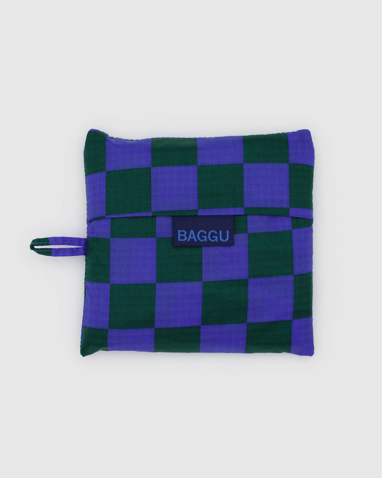 Big Baggu - Iris Green Check