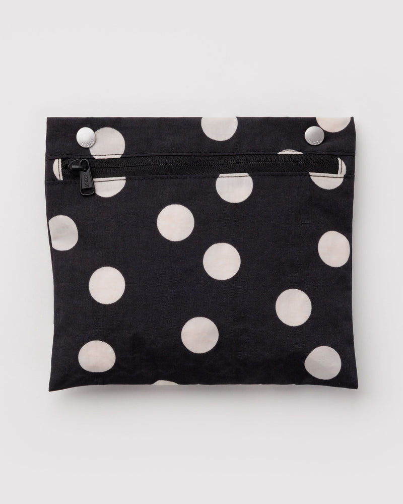 BAGGU Wholesale Cloud Bags Everyday Cloud Bag - Black and Cream Polka Dot