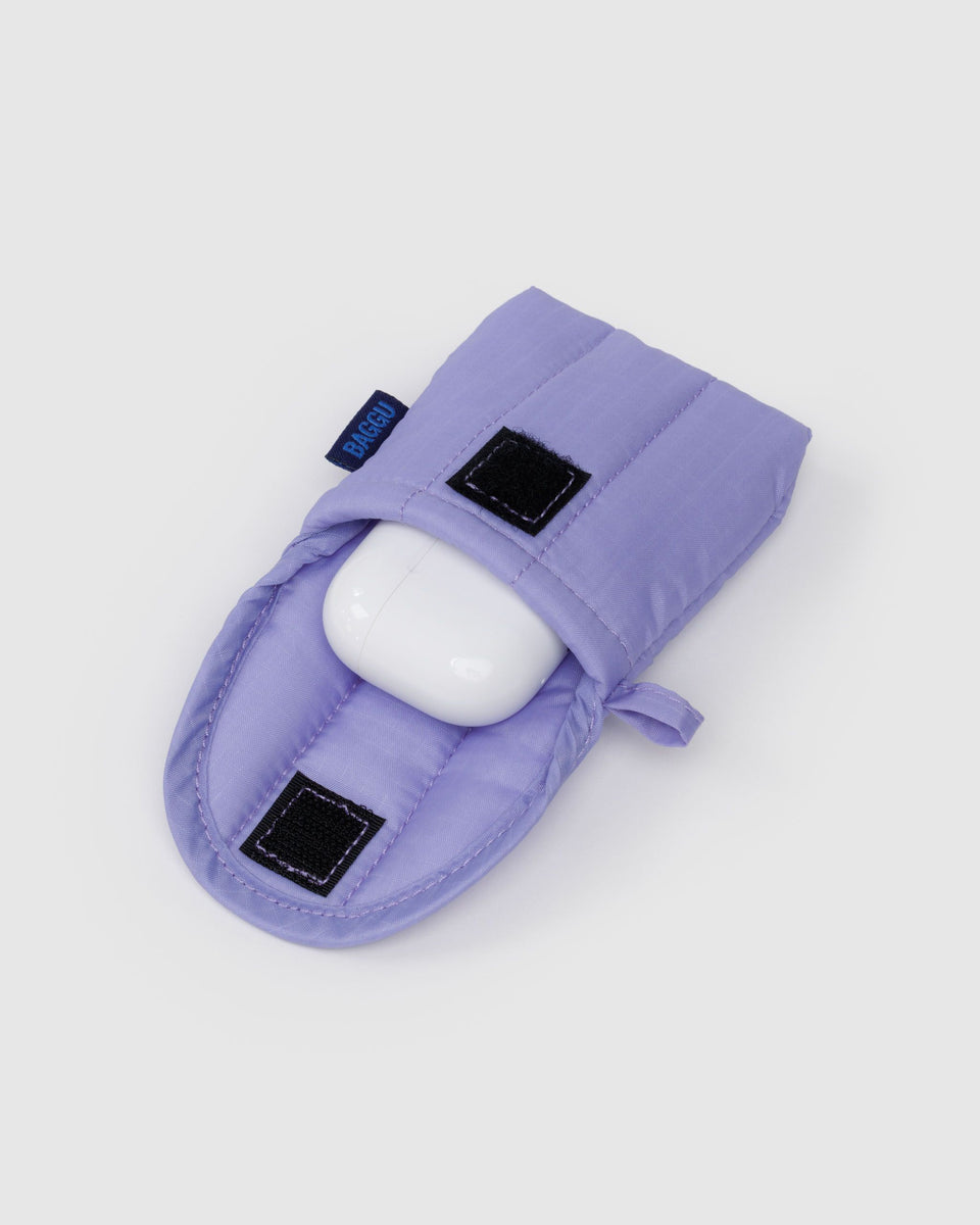 BAGGU Wholesale Shop All Puffy Earbuds Case - Wisteria