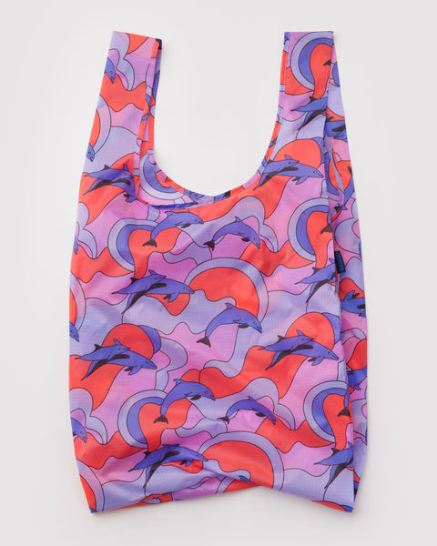 BAGGU Wholesale Reusable Bags Big Baggu - Dolphins