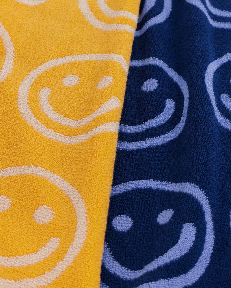 BAGGU Wholesale  Hand Towel Set of 2 - Happy Blue Marigold