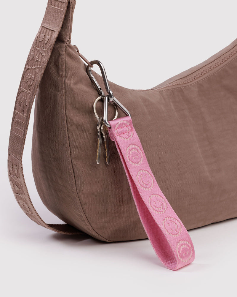 BAGGU Wholesale  Logo Keychain - Pink Happy