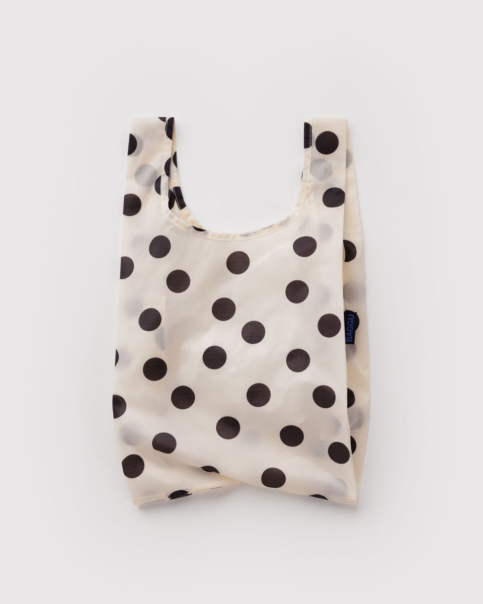 BAGGU Wholesale Baby Baby Baggu - Cream and Black Polka Dot
