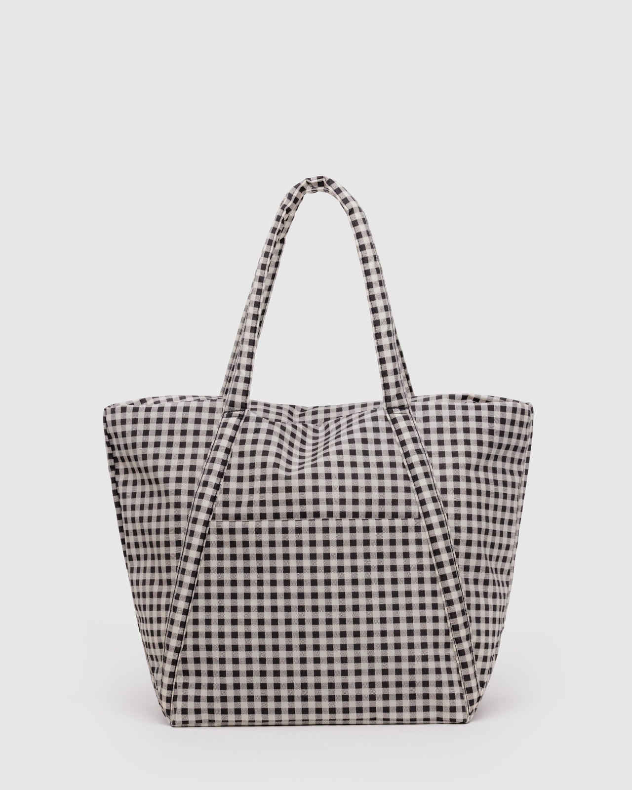 Cloud Bag - Black & White Gingham