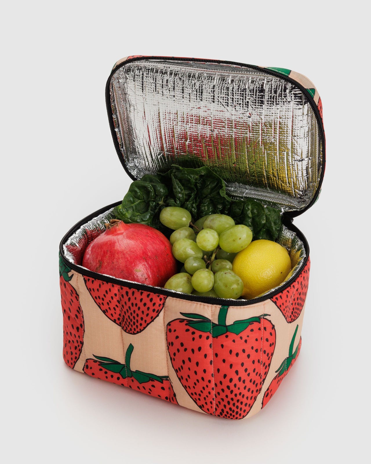 Puffy Lunch Bag - Strawberry