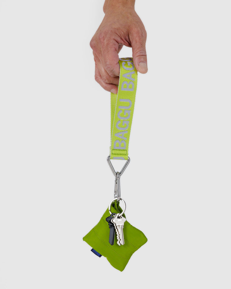 BAGGU Wholesale Shop All Logo Keychain - Citron