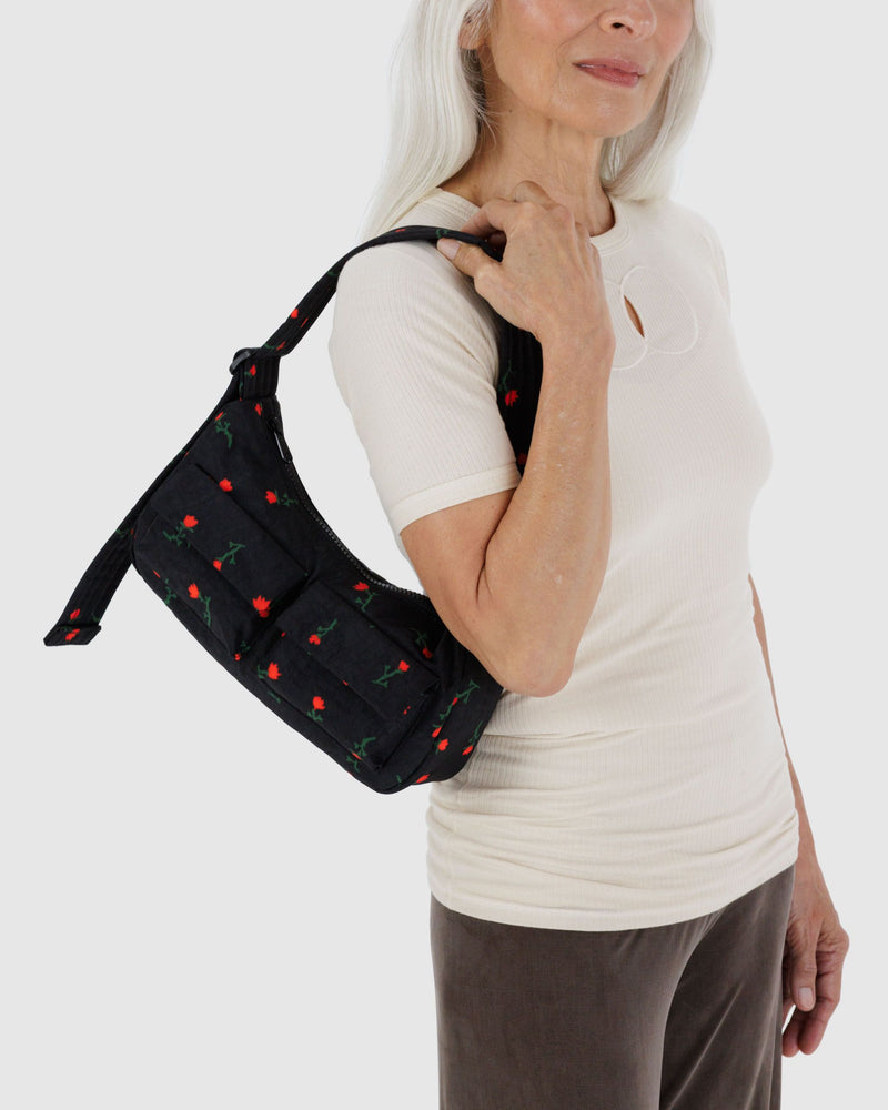 BAGGU Wholesale  Cargo Shoulder Bag - Painted Wildflower