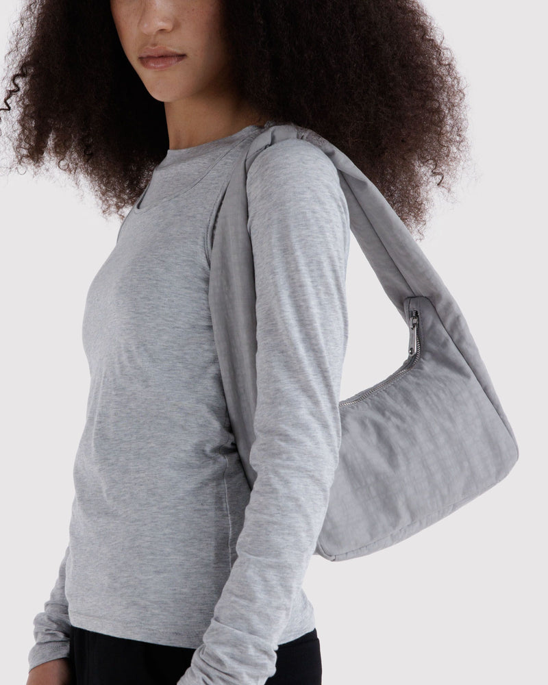 BAGGU Wholesale  Small Nylon Meringue Bag - Fog