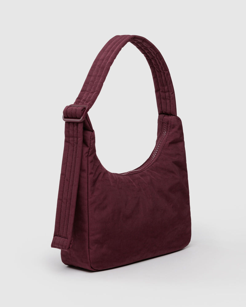 BAGGU Wholesale  Mini Nylon Shoulder Bag - Mahogany