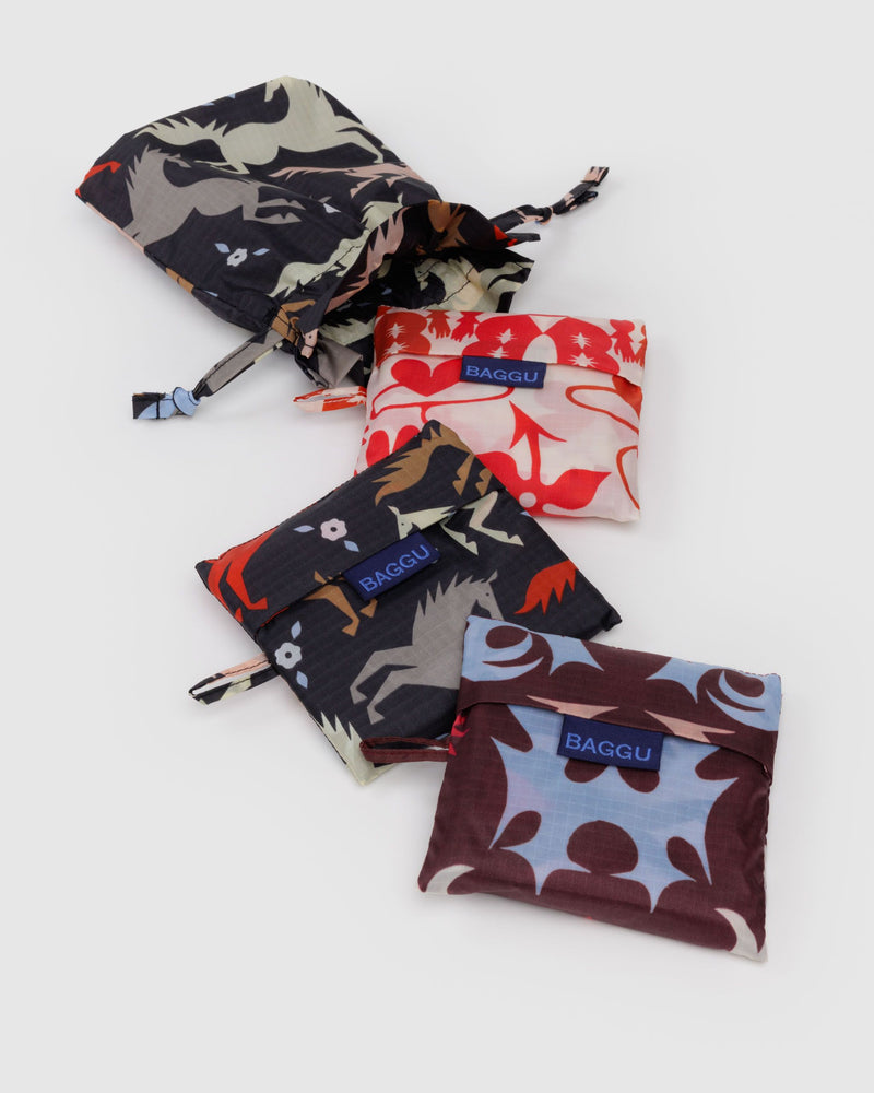 BAGGU Wholesale  Standard Baggu Set of 3 - Western Cut-Outs